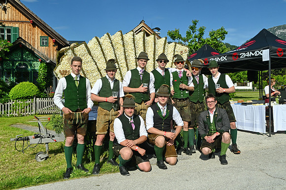Bootskorso in Altaussee