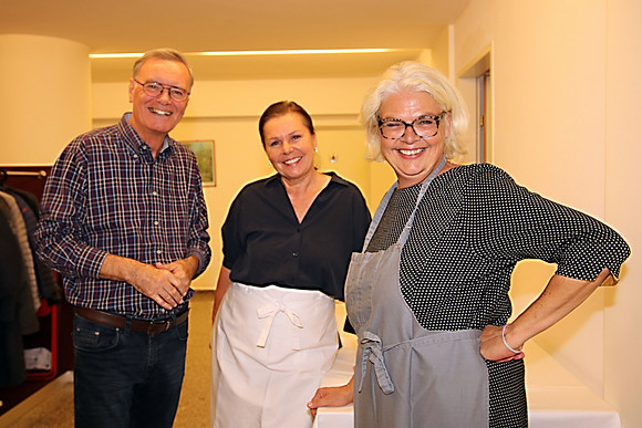 Festmahl im Salzburger Adventhaus