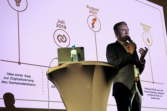 Hallein stellt neue CITIES-App vor