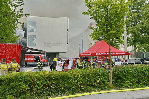 Großbrand in der HAK I