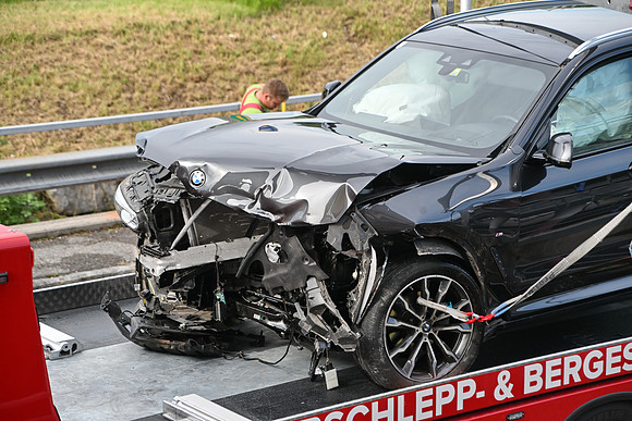 Schwerer Unfall in der Franz-Brötzner-Straße