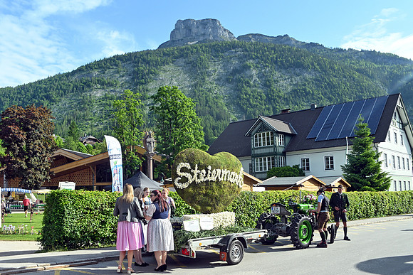 Bootskorso in Altaussee