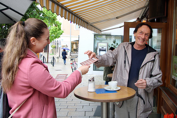 Promotionteam von Easystaff unterwegs
