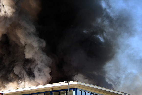 Großbrand bei Emco Hallein