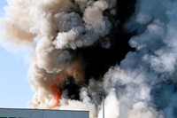 Großbrand bei Emco Hallein
