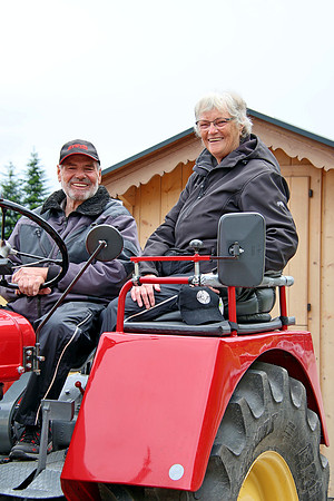 Urlaub mit dem Traktor