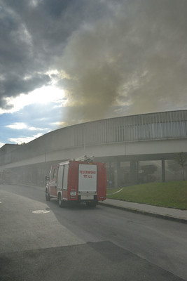 Großbrand in der HAK I