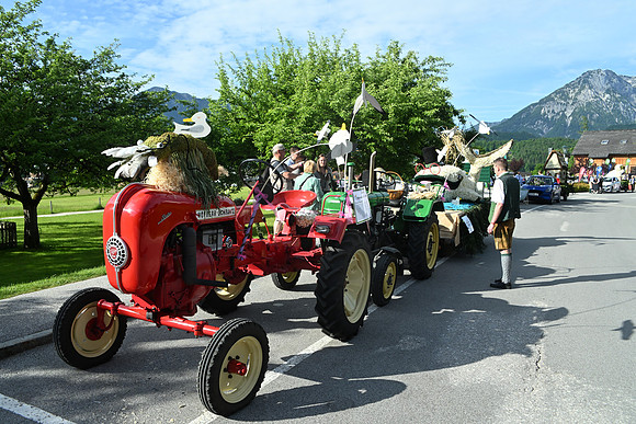 Bootskorso in Altaussee