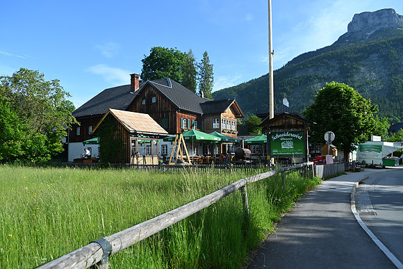 Bootskorso in Altaussee