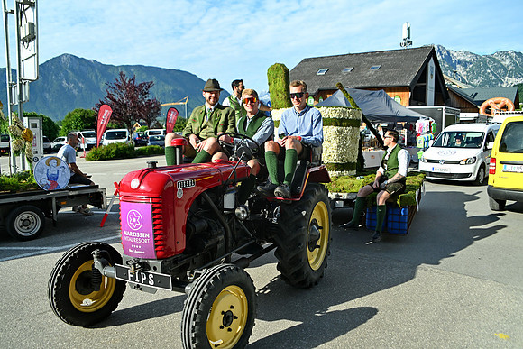 Bootskorso in Altaussee