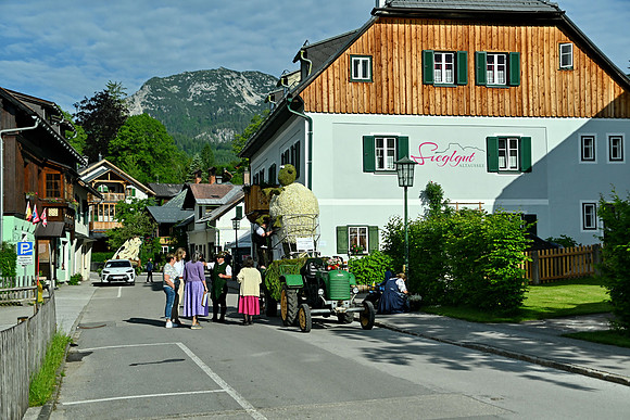 Bootskorso in Altaussee