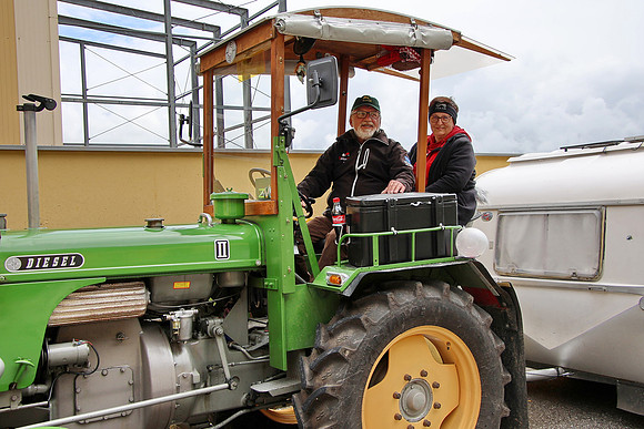 Urlaub mit dem Traktor